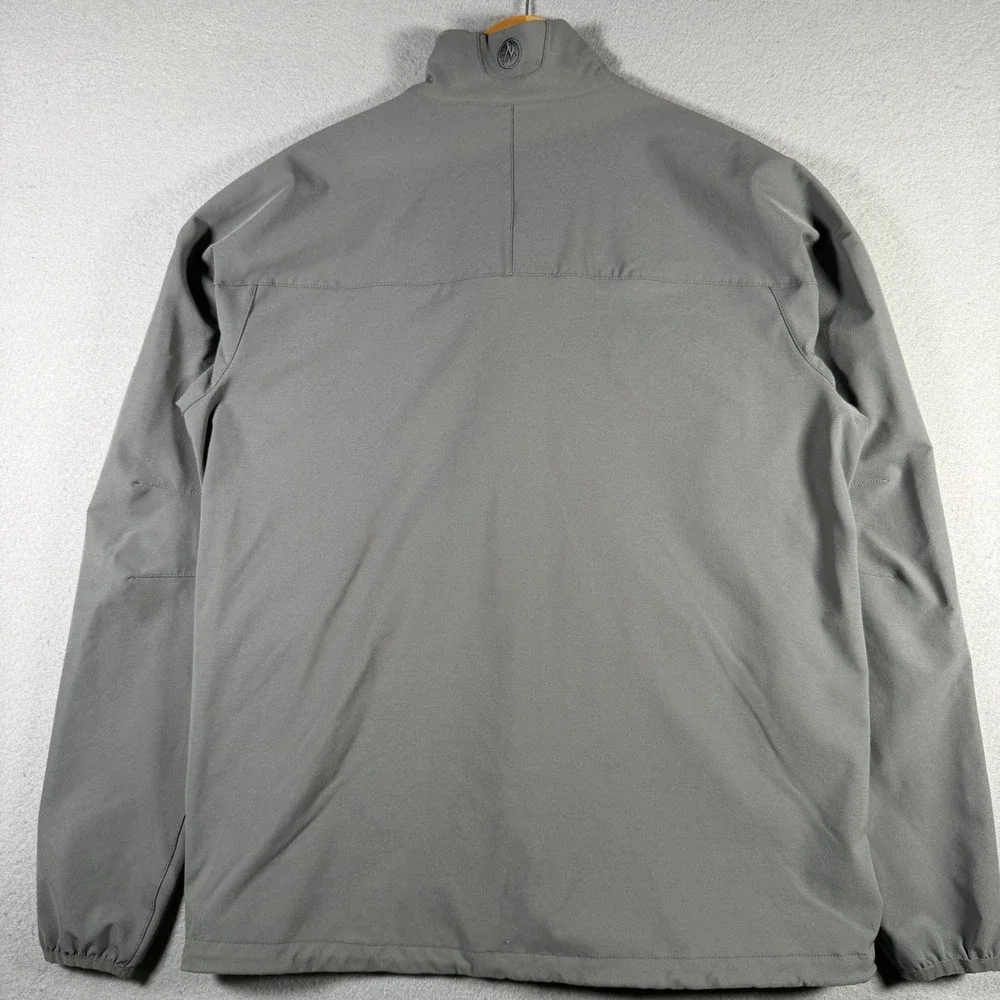Marmot Mens San Jose Sharks NHL Softshell Jacket Grey Full Zip XL J98260